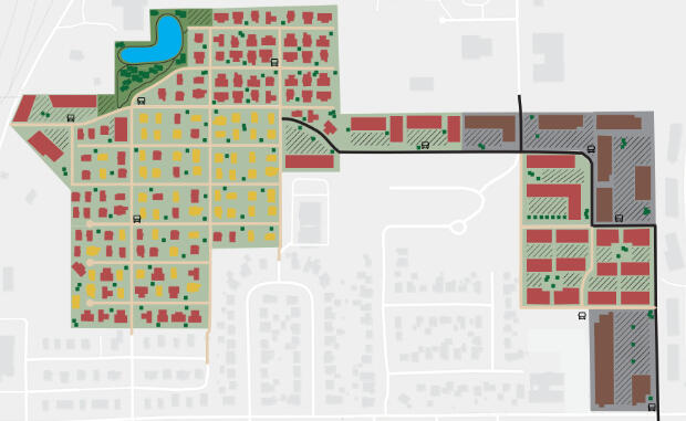 (linked image) plan view of infill development site plan