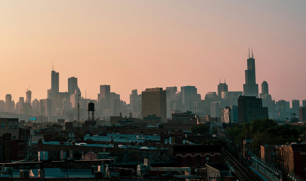 Policy Proposal for Chicago's Near West Side (linked image) Chicago skylilne